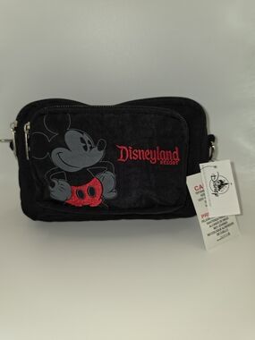 Black Mickey Mouse Crossbody Bag